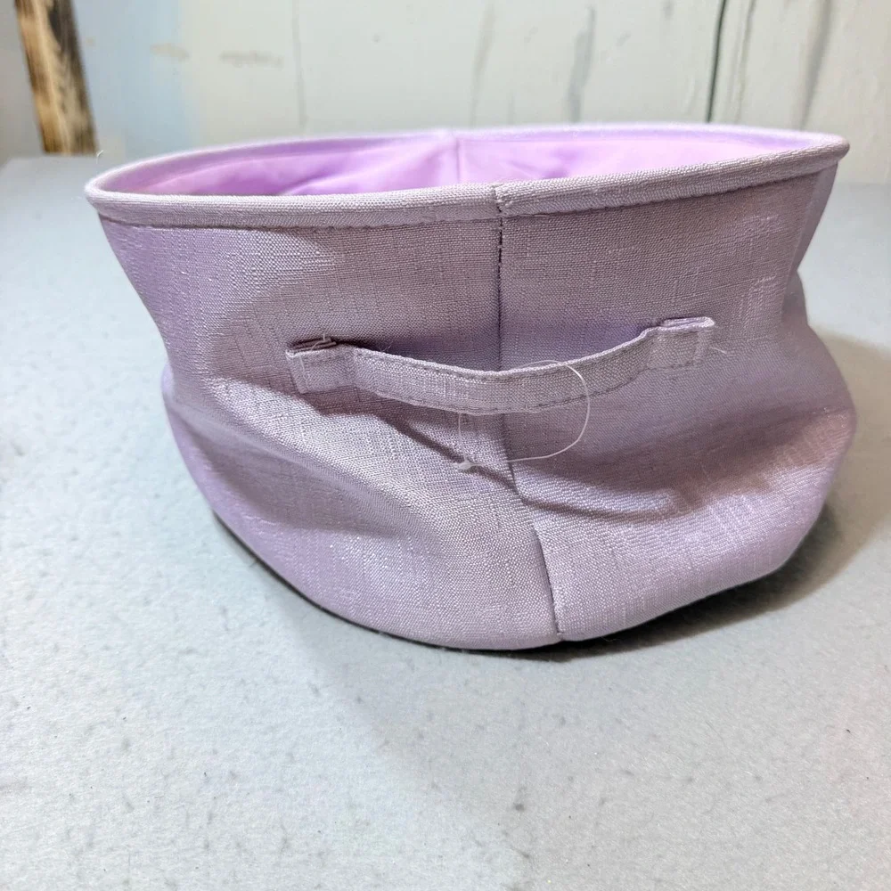 Unicorn‎ Nursery Storage Basket – Lavender Purple Toy Bin Kids Room Décor